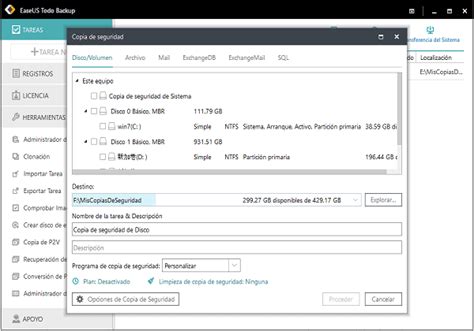 crear un servidor para crear copias de seguridad